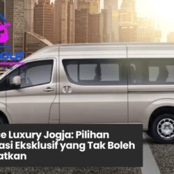 sewa hiace luxury jogja, transportasi mewah jogja, rental hiace eksklusif, hiace untuk wisata jogja, sewa mobil premium jogja