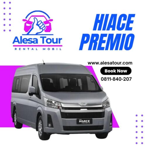 rental mobil jogja hiace premio